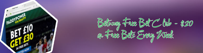 Betting website promotions